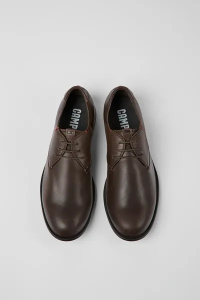 Neuman Brown Formal Shoes for Men - Autumn / Winter collection - Image 3