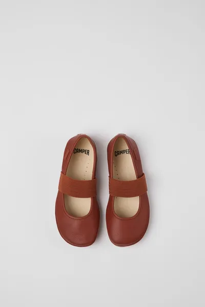 Right Red Ballerinas for Kids - Autumn / Winter collection - Image 3