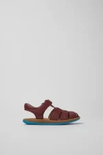 Burgundy Sandals for Kids - Autumn / Winter collection