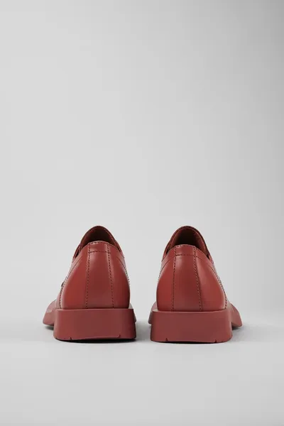 Neuman Red Loafers for Unisex - Autumn / Winter collection - Image 2
