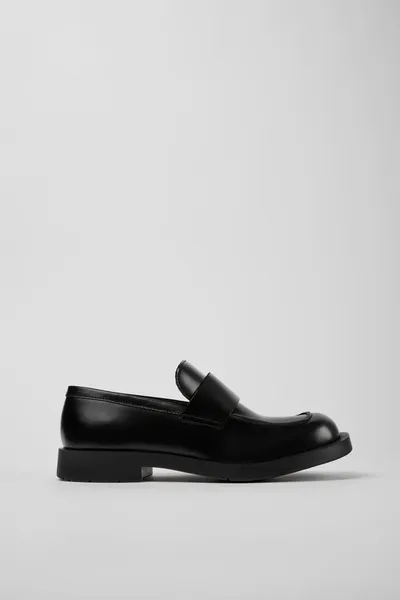 Neuman Black Loafers for Unisex - Autumn / Winter collection