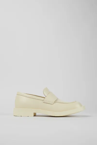 Neuman White Loafers for Unisex - Autumn / Winter collection