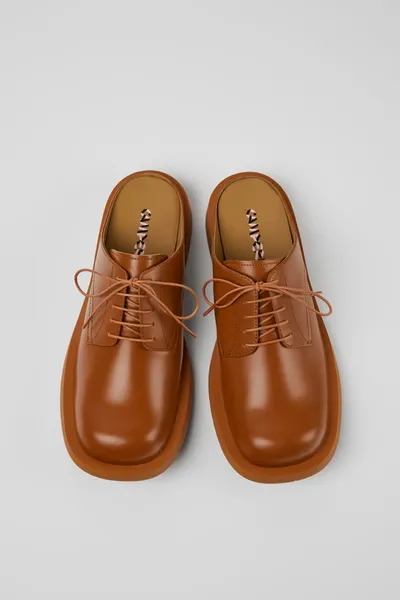 Neuman Brown Formal Shoes for Unisex - Autumn / Winter collection - Image 3