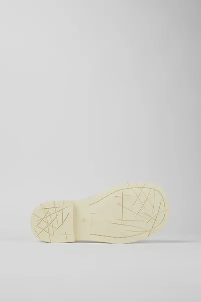 Neuman White Ballerinas for Unisex - Autumn / Winter collection - Image 4