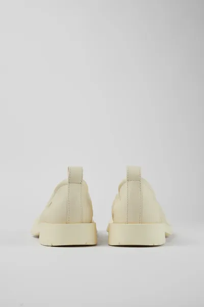 Neuman White Ballerinas for Unisex - Autumn / Winter collection - Image 2