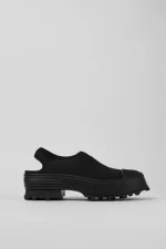 Tracktori Black Sandals for Unisex - Autumn / Winter collection