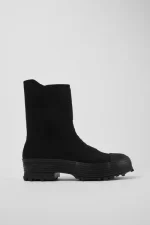 Tracktori Black Formal Shoes for Unisex - Autumn / Winter collection