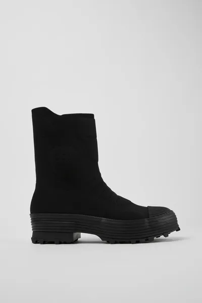 Tracktori Black Formal Shoes for Unisex - Autumn / Winter collection