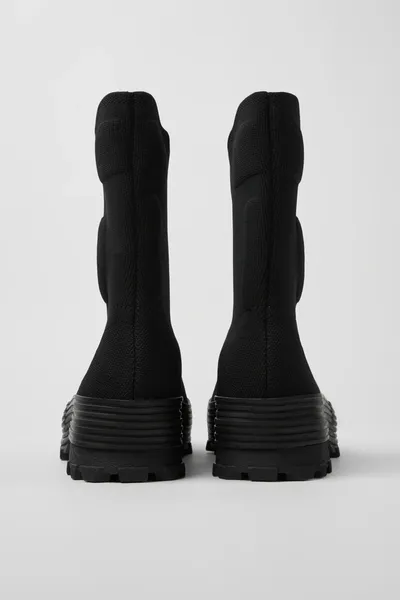 Tracktori Black Formal Shoes for Unisex - Autumn / Winter collection - Image 2