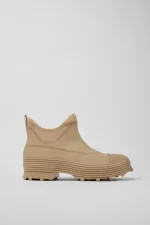 Tracktori Beige Formal Shoes for Unisex - Autumn / Winter collection