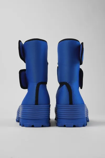 Tracktori Blue Ankle Boots for Unisex - Autumn / Winter collection - Image 2