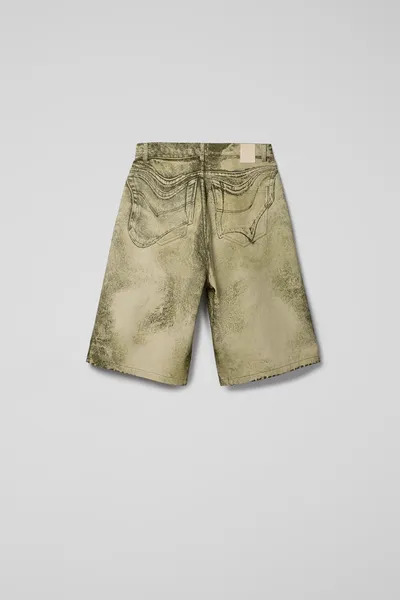 Denim shorts AU00007-001 Apparel Women. Official Online Store USA - Image 2