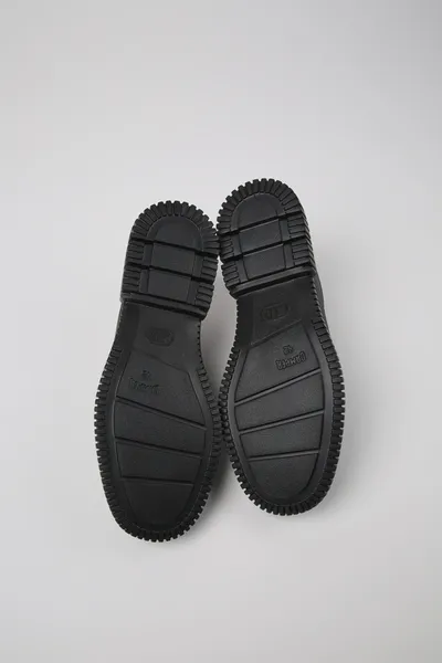 Pix Black Formal Shoes for Men - Autumn / Winter collection - Image 4
