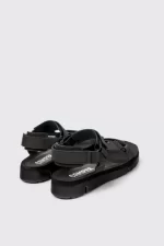 oruga Black Sandals for Men - Autumn / Winter collection
