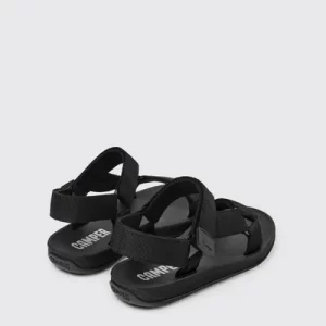 match Black Sandals for Men - Autumn / Winter collection