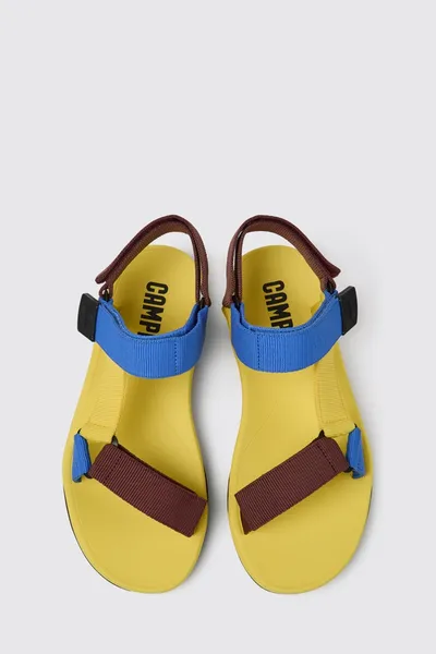 match Multicolor Sandals for Men - Autumn / Winter collection - Image 2