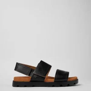 Brutus Black Sandals for Men - Autumn / Winter collection