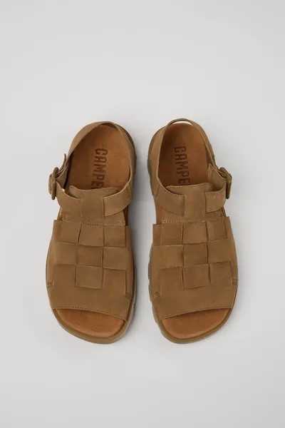 Brutus Brown Sandals for Men - Autumn / Winter collection - Image 3