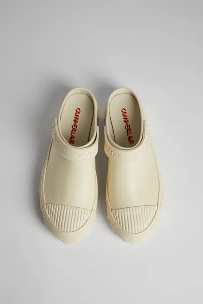 Tracktori White Formal Shoes for Men - Autumn / Winter collection - Image 3