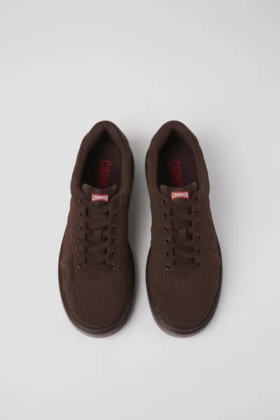 runner Burgundy Sneakers for Men - Autumn / Winter collection - Image 3