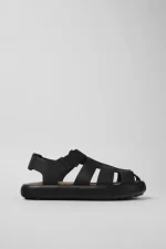 Pelotas Black Sandals for Men - Autumn / Winter collection