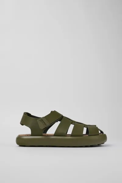 Pelotas Green Sandals for Men - Autumn / Winter collection