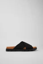 Brutus Black Sandals for Men - Autumn / Winter collection