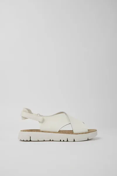 oruga White Sandals for Women - Autumn / Winter collection