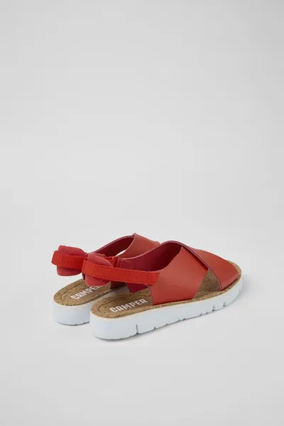 oruga Red Sandals for Women - Autumn / Winter collection - Image 2