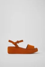 Misia Brown Sandals for Women - Autumn / Winter collection