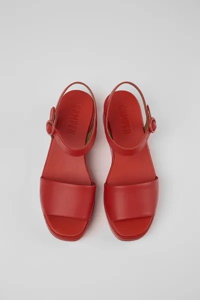 Misia Red Sandals for Women - Autumn / Winter collection - Image 3