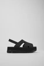 oruga Black Sandals for Women - Autumn / Winter collection