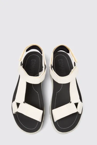 oruga White Sandals for Women - Autumn / Winter collection - Image 2