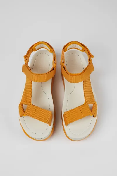 oruga Orange Sandals for Women - Autumn / Winter collection - Image 3