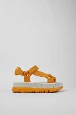 oruga Orange Sandals for Women - Autumn / Winter collection