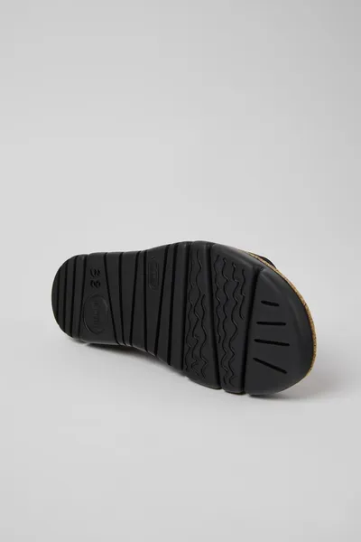oruga Black Sandals for Women - Autumn / Winter collection - Image 4