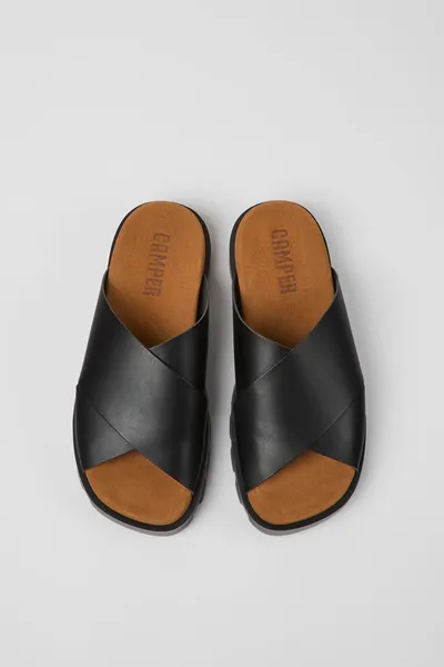 Brutus Black Sandals for Women - Autumn / Winter collection - Image 3