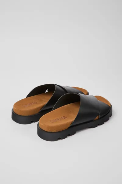 Brutus Black Sandals for Women - Autumn / Winter collection - Image 2