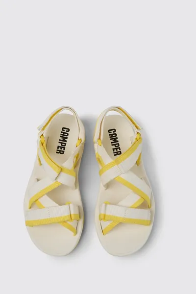 match White Sandals for Women - Autumn / Winter collection - Image 2
