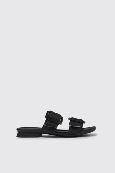 Casi Casi Black Sandals for Women - Autumn / Winter collection - Image 4