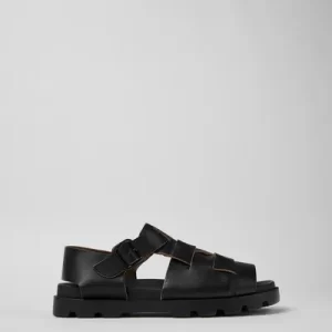 Brutus Black Sandals for Women - Autumn / Winter collection