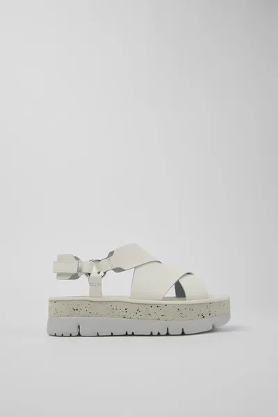 oruga White Sandals for Women - Autumn / Winter collection