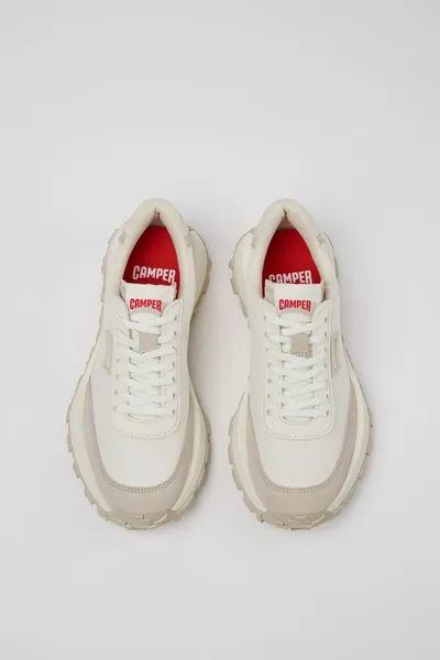 Drift Trail White Sneakers for Women - Autumn / Winter collection - Image 3