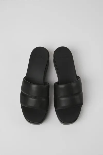 Misia Black Sandals for Women - Autumn / Winter collection - Image 3