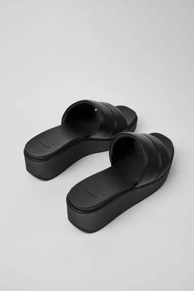 Misia Black Sandals for Women - Autumn / Winter collection - Image 2