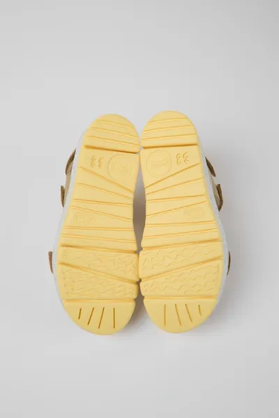 oruga Beige Sandals for Women - Autumn / Winter collection - Image 4