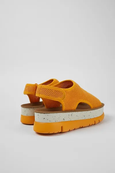 oruga Orange Sandals for Women - Autumn / Winter collection - Image 2