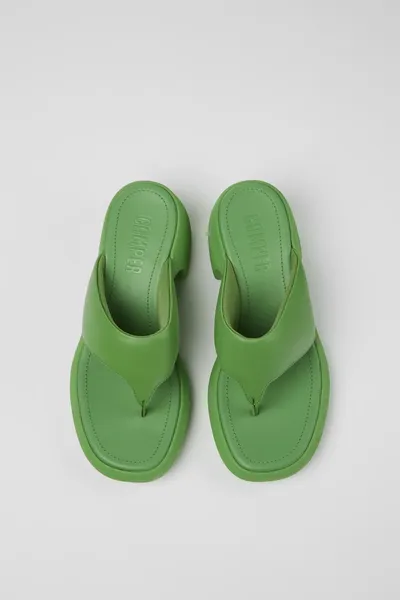 Thelma Green Sandals for Women - Autumn / Winter collection - Image 3