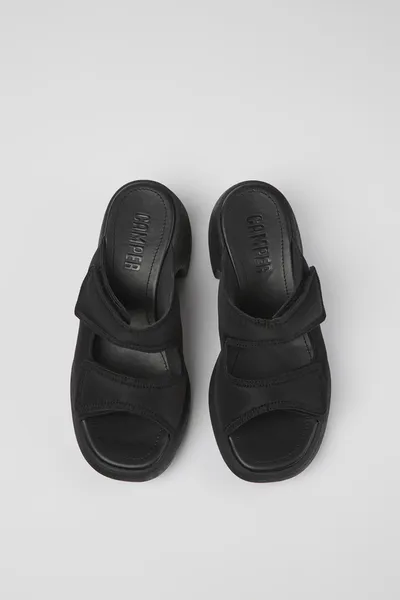 Thelma Black Sandals for Women - Autumn / Winter collection - Image 3