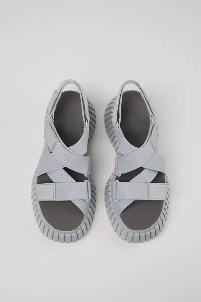 Grey Sandals for Women - Autumn / Winter collection - Image 3